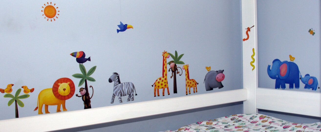 RoomMates – naklejki na ścianę, czyli 100 sposobów na zabawę i wystrój dziecięcego pokoju