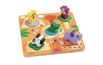 Drewniane puzzle Djeco