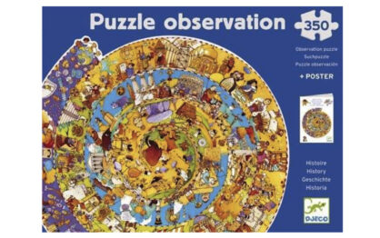 Puzzle obserwacyjne Historia Świata