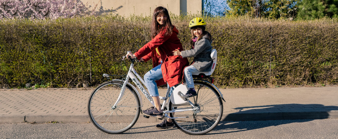 Polisport Guppy Junior – fotelik rowerowy dla starszaków