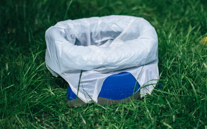 Potette Plus 2w1 – nocnik turystyczny