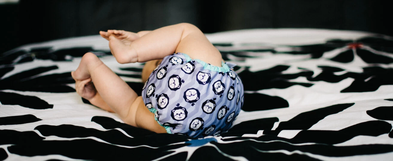 6 tygodni z pieluchami wielorazowymi