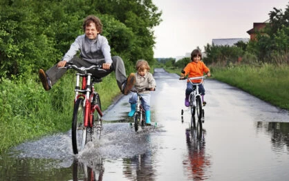 Poradnik wiosenny – Rodzina na rowerach