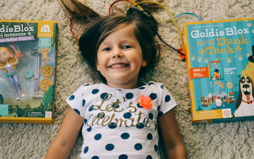 GoldieBlox – klocki konstrukcyjne, które każda dziewczynka musi mieć!