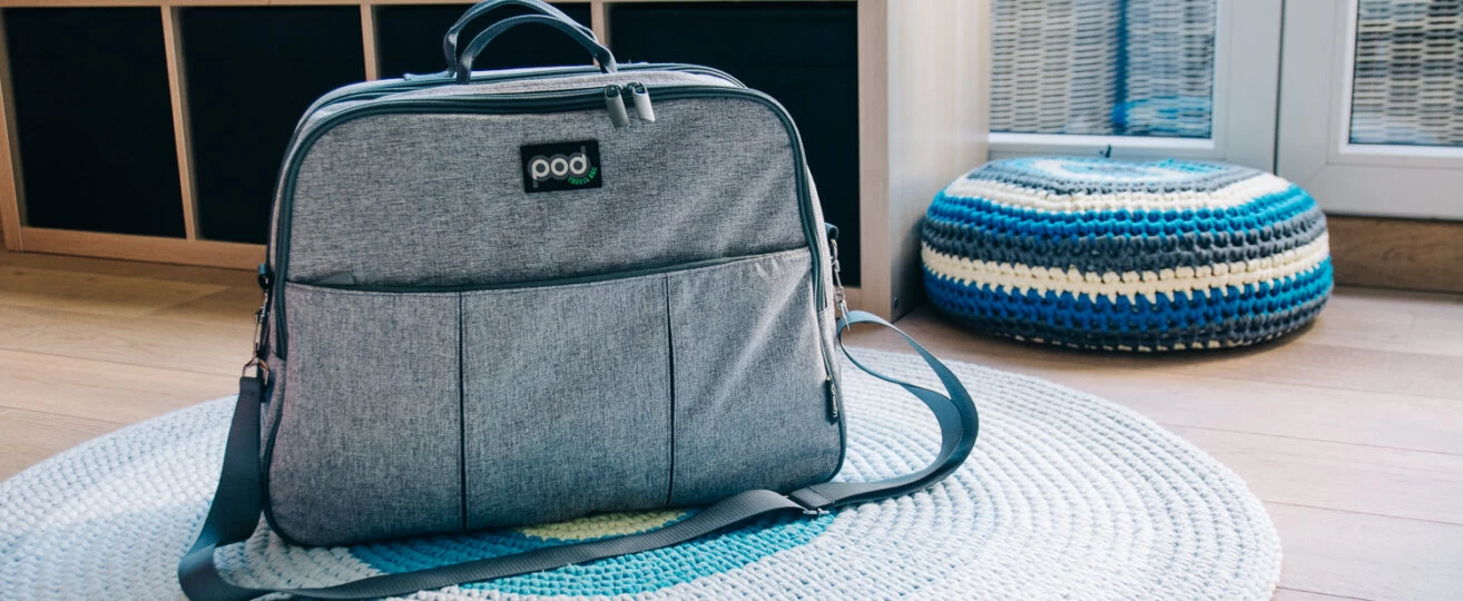 Bizzi Growin Pod – torba dla rodziców i łóżeczko dla niemowlaka w jednym!