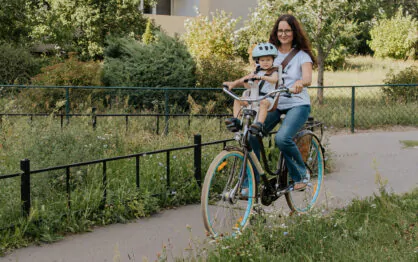 Bobike Exclusive Mini Plus – fotelik rowerowy dla najmłodszych