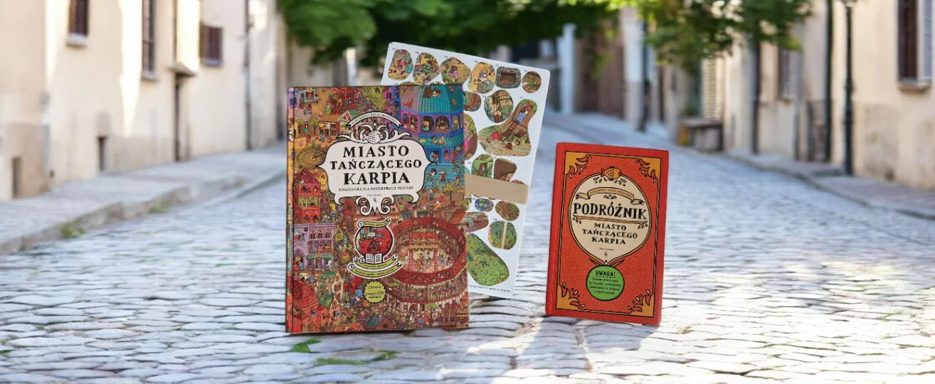 „Miasto Tańczącego Karpia” – wspaniała książka-gra dla dzieci!